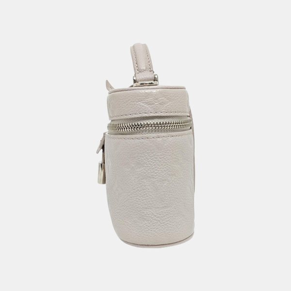 Vanity Chain Pouch Mini Monogram Calfskin Gray