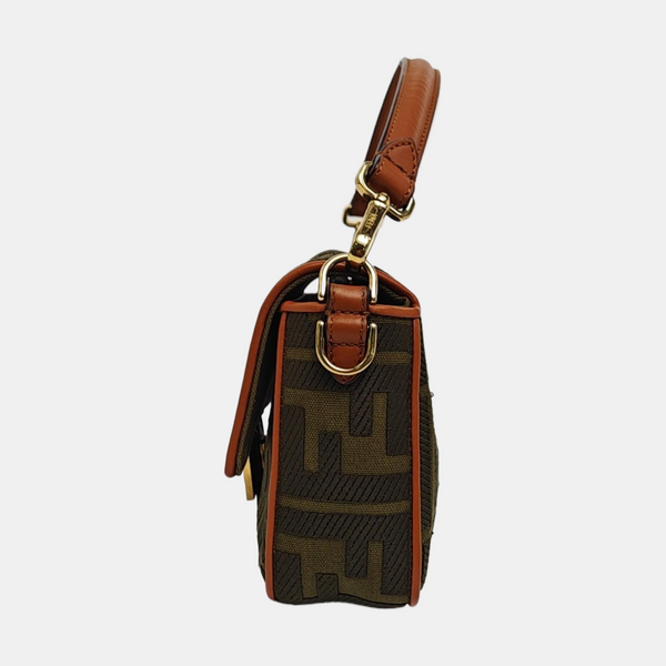 Baguette Medium Canvas Green