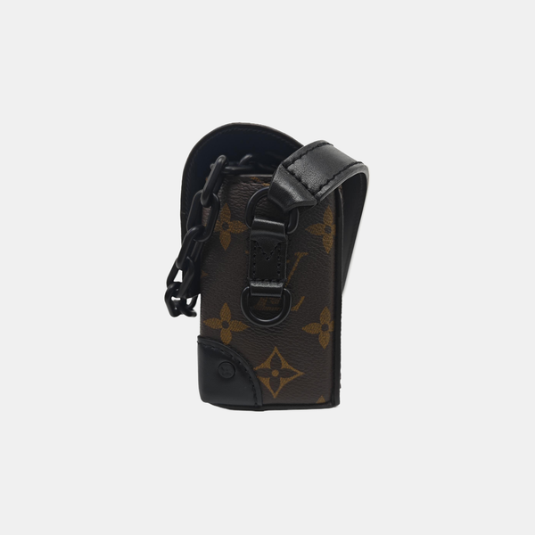 SOFT TRUNK Mini Monogram Coated Canvas Brown