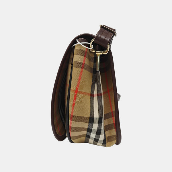 Canvas Shoulder Bag Brown