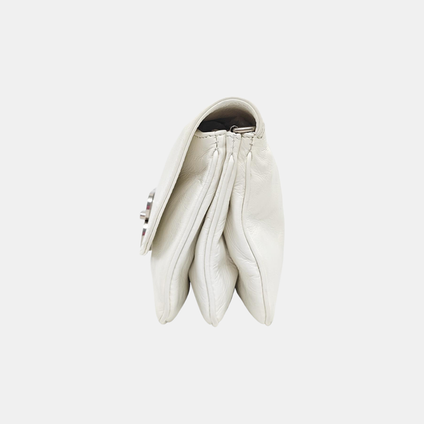BB Small Calfskin White