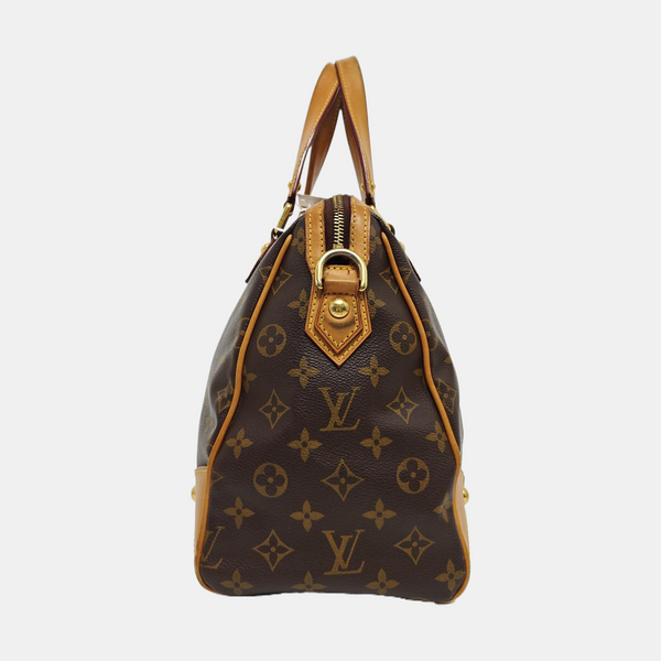 RETIRO NM Monogram Coated Canvas Brown