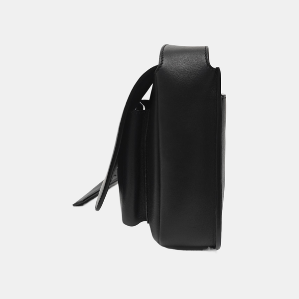 Calfskin Shoulder Bag Black