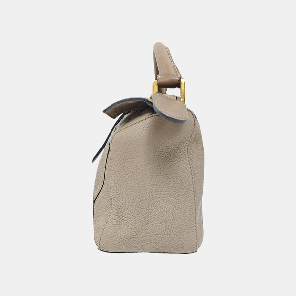 Puzzle Small Calfskin Beige