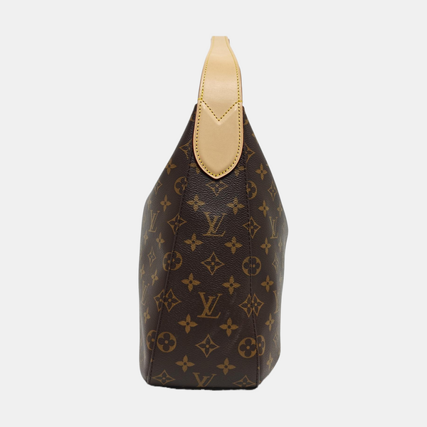 SLOUCHY MM Monogram Coated Canvas Brown