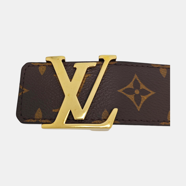Coated Canvas Belt Brown