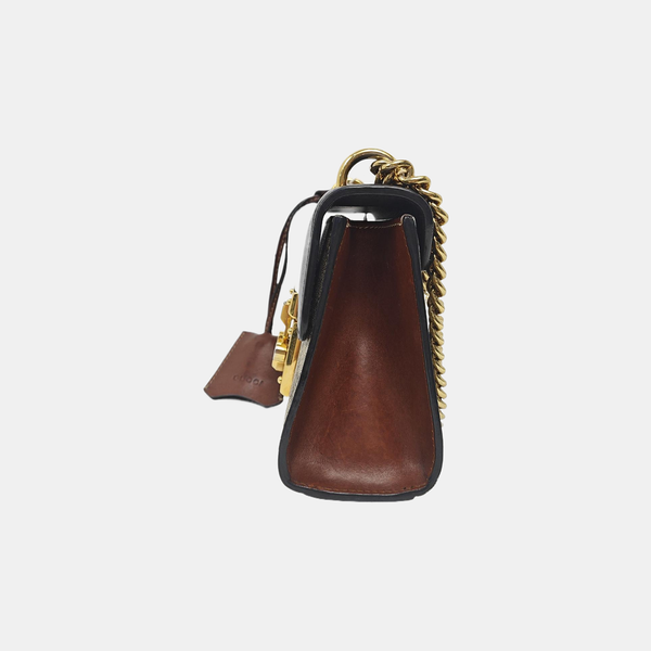 Padlock Small Monogram Coated Canvas Multicolor