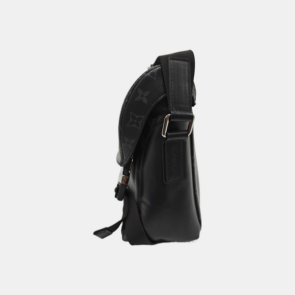 VOYAGER PM Monogram Coated Canvas Black
