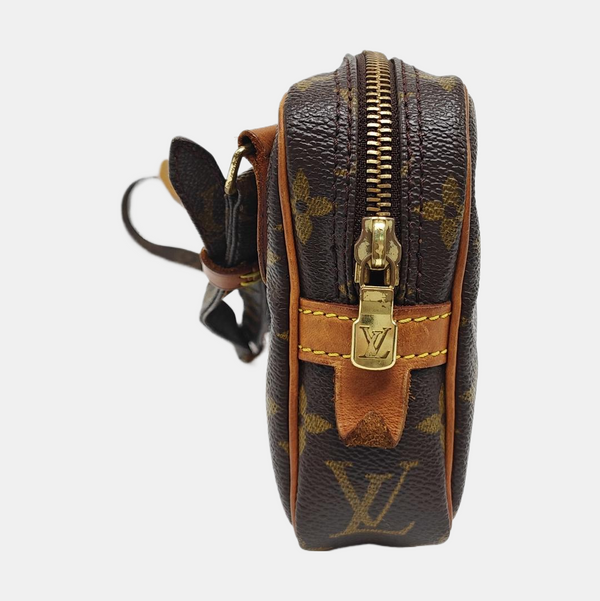 MARLY BANDOULIERE Monogram Coated Canvas Brown