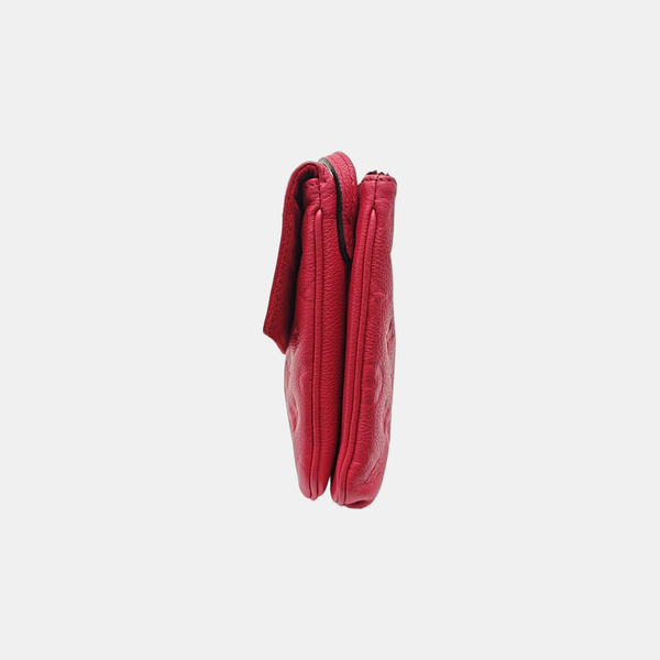 TWICE Calfskin Red