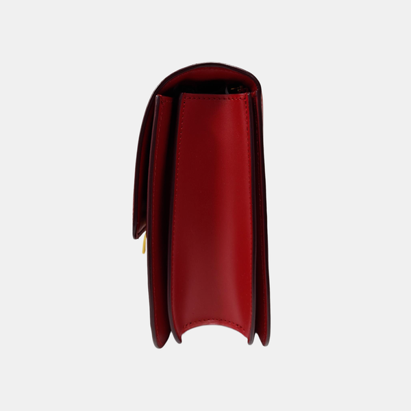 CLASSIC BOX Medium Calfskin Red