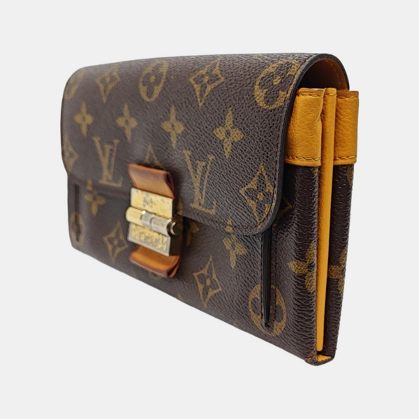 ELYSEE Monogram Coated Canvas Brown