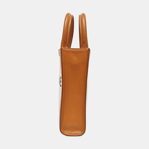 CABAS CELINE Mini Canvas White