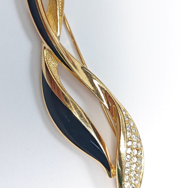 Metal Gold Brooch