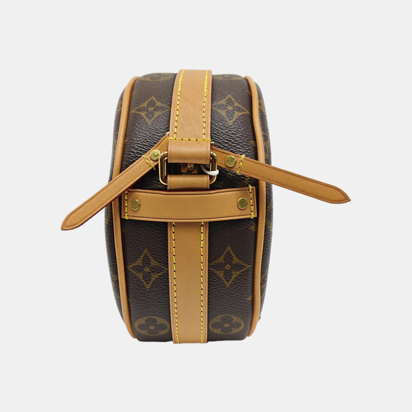 BOITE CHAPEAU PM Monogram Coated Canvas Brown