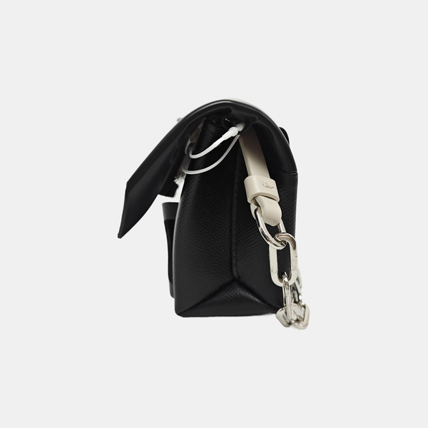 Leather Shoulder Bag Black