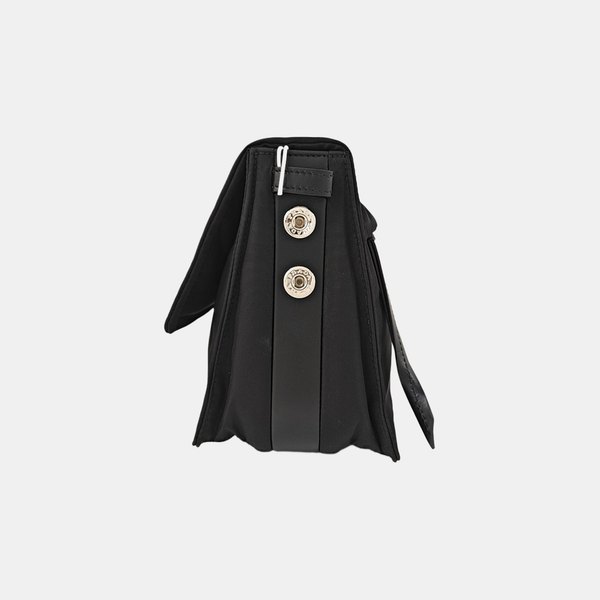 Nylon Crossbody Bag Small Black