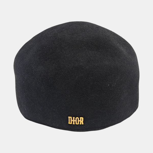 Rabbit Fur Hat Black