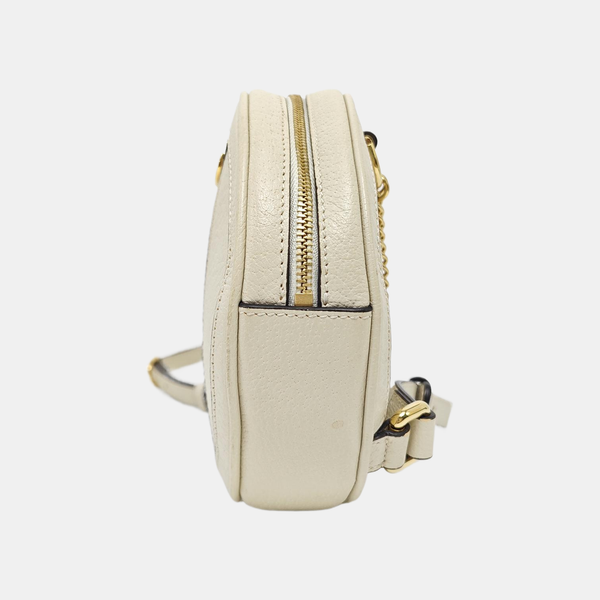 Ophidia Mini Calfskin White