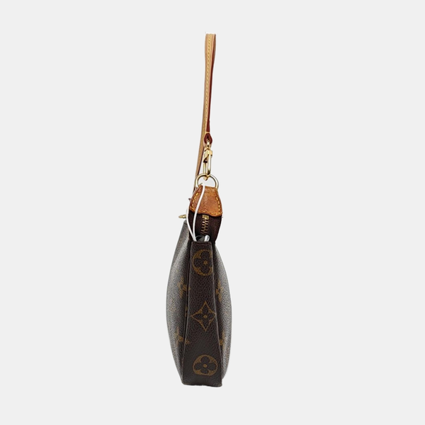 ACCESSOIRES Monogram Coated Canvas Brown