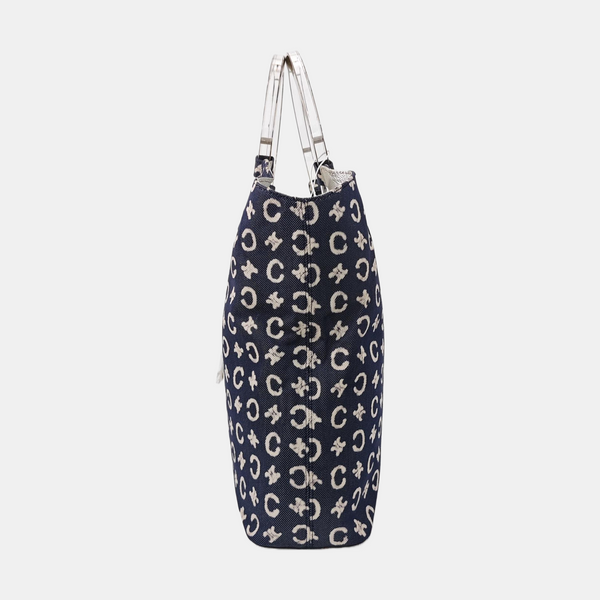 Fabric Tote Bag Blue