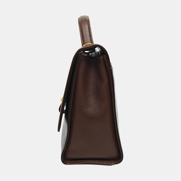 Calfskin Shoulder Bag Black