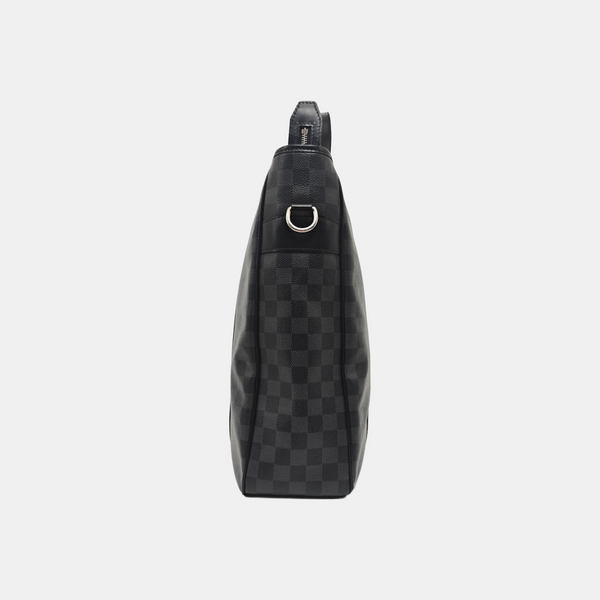 TADAO MM Damier Graphite Coated Canvas Gray