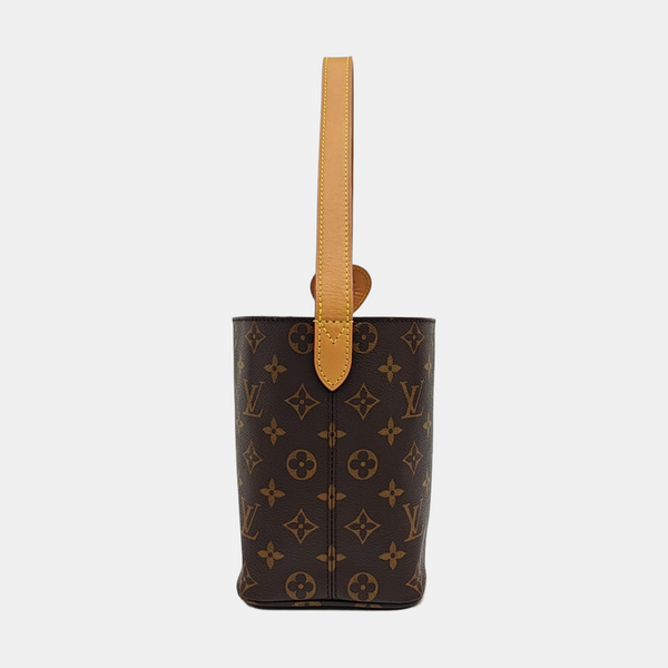 ALL IN Monogram Coated Canvas Brown