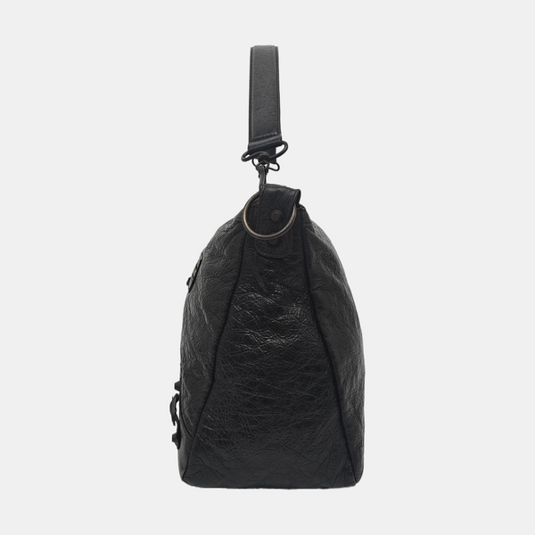 Lambskin Shoulder Bag Black