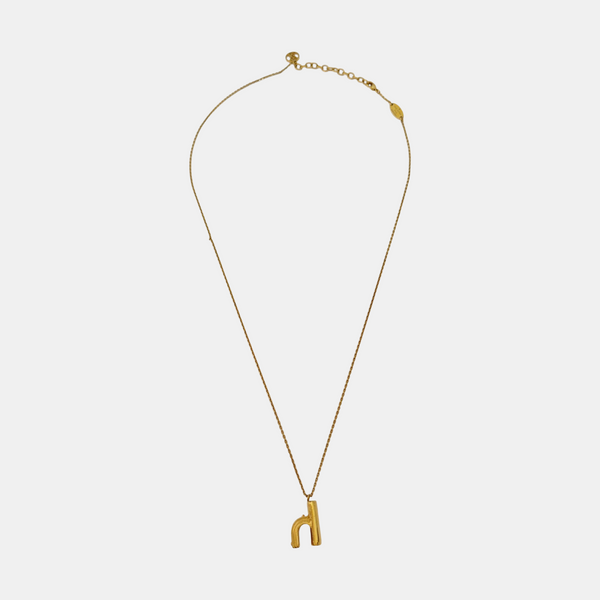 LV & ME Metal Gold Necklace