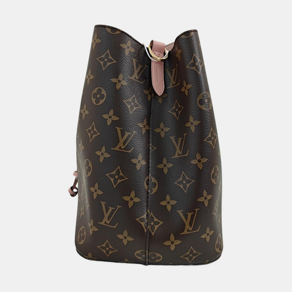NÉONOÉ MM Monogram Coated Canvas Brown
