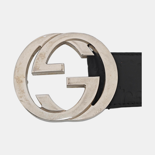 Leather Belt Black