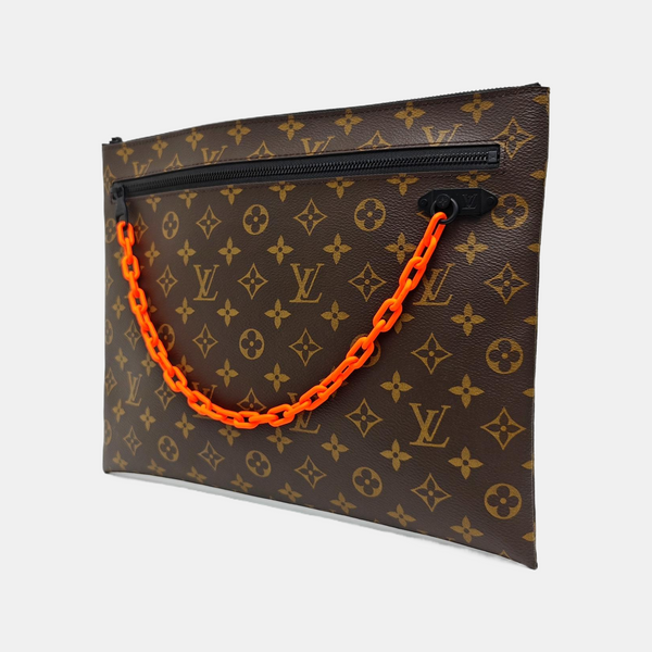 A4 Monogram Coated Canvas Brown