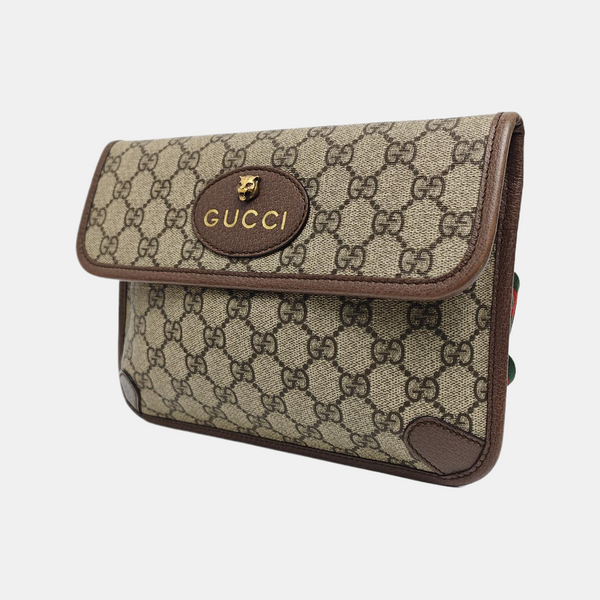 Neo Vintage Monogram Coated Canvas Beige