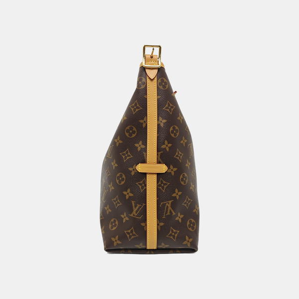 CARRYALL MM Monogram Coated Canvas Brown