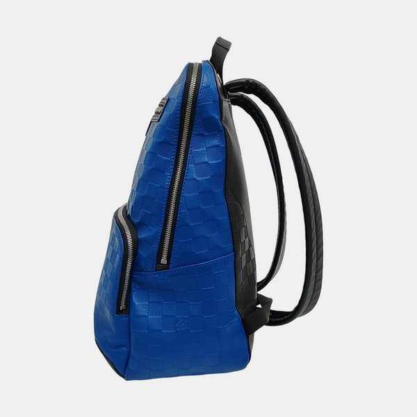 AVENUE Damier Calfskin Blue