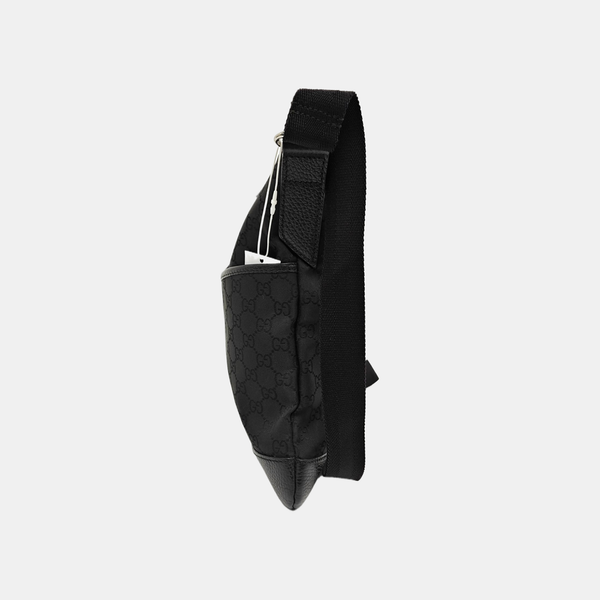 Monogram Canvas Shoulder Bag Black
