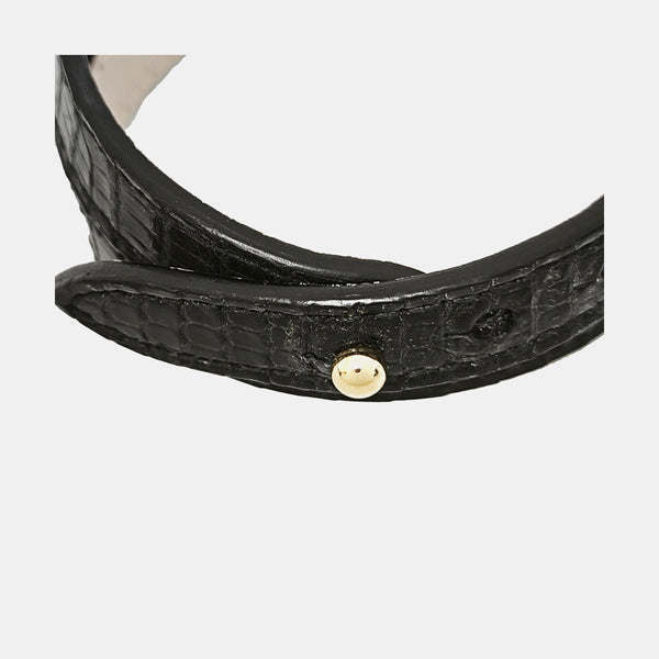 SERPENTI Brass Black Bracelet
