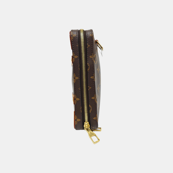 SOFT TRUNK PM Monogram Coated Canvas Brown