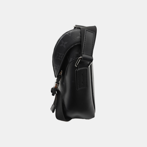 VOYAGER PM Monogram Coated Canvas Black
