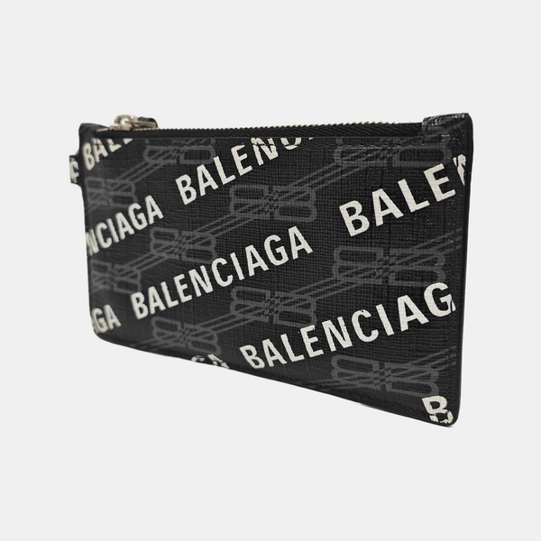 Calfskin Card Holder Black