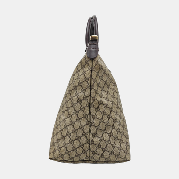 Joy Monogram Coated Canvas Beige