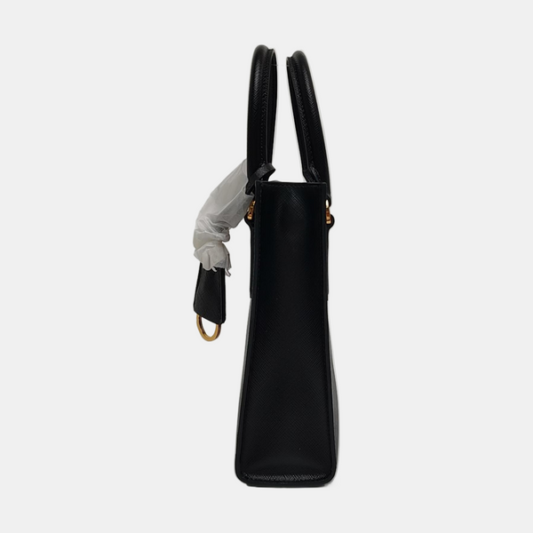 Authenticated pre-owned Galleria Leather Black - Shoulder Bag at Looply