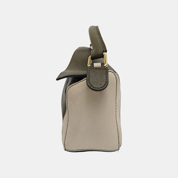 Puzzle Mini Calfskin Multicolor
