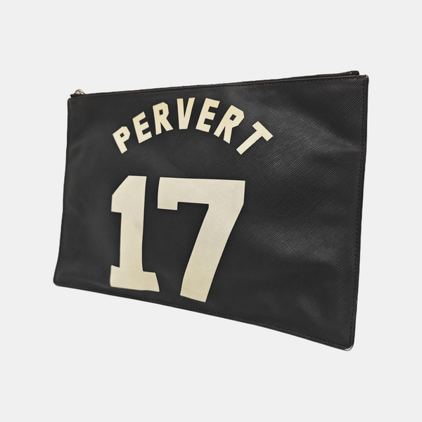 Calfskin Clutch Black