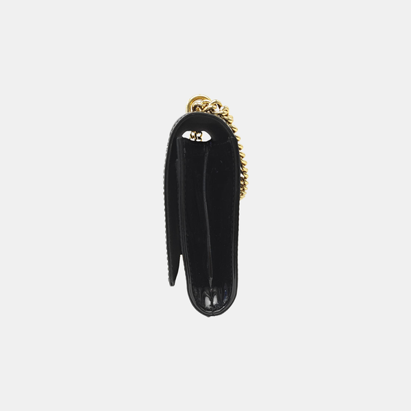 LOUISE PM Patent Leather Black
