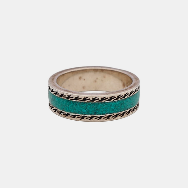 Interlocking G 925 Sterling Silver Ring EU 54