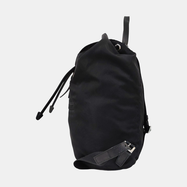 Nylon Backpack Black