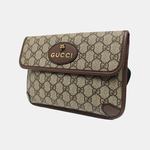 Neo Vintage Monogram Coated Canvas Beige