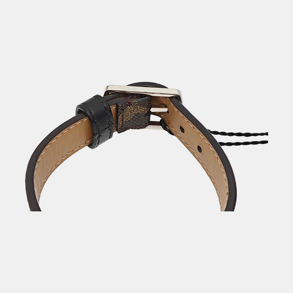 Coated Canvas Brown Bracelet